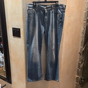 Levi's Blue Boot Cut Women Jeans